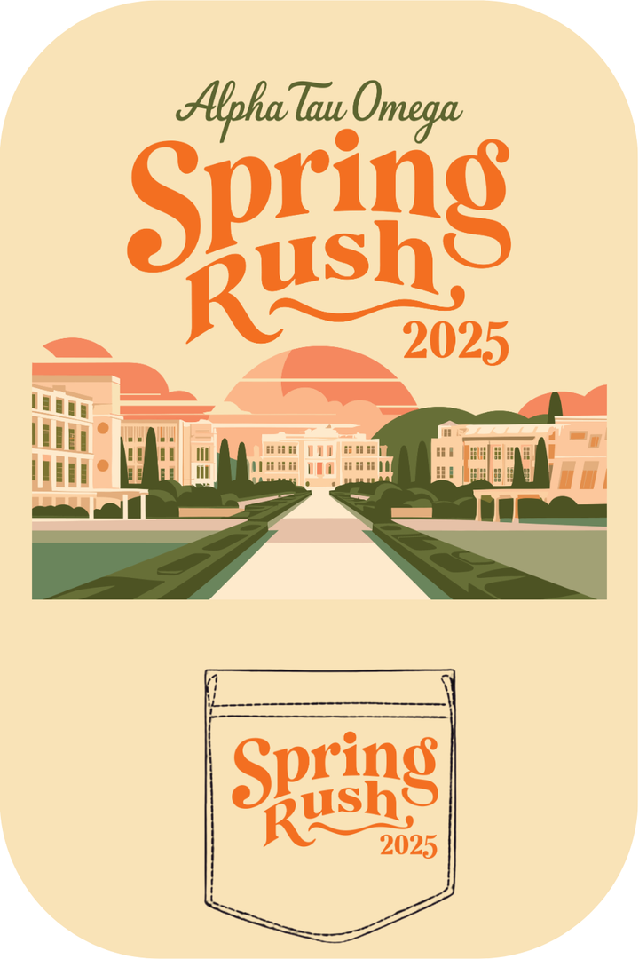 Custom Alpha Tau Omega Spring Rush