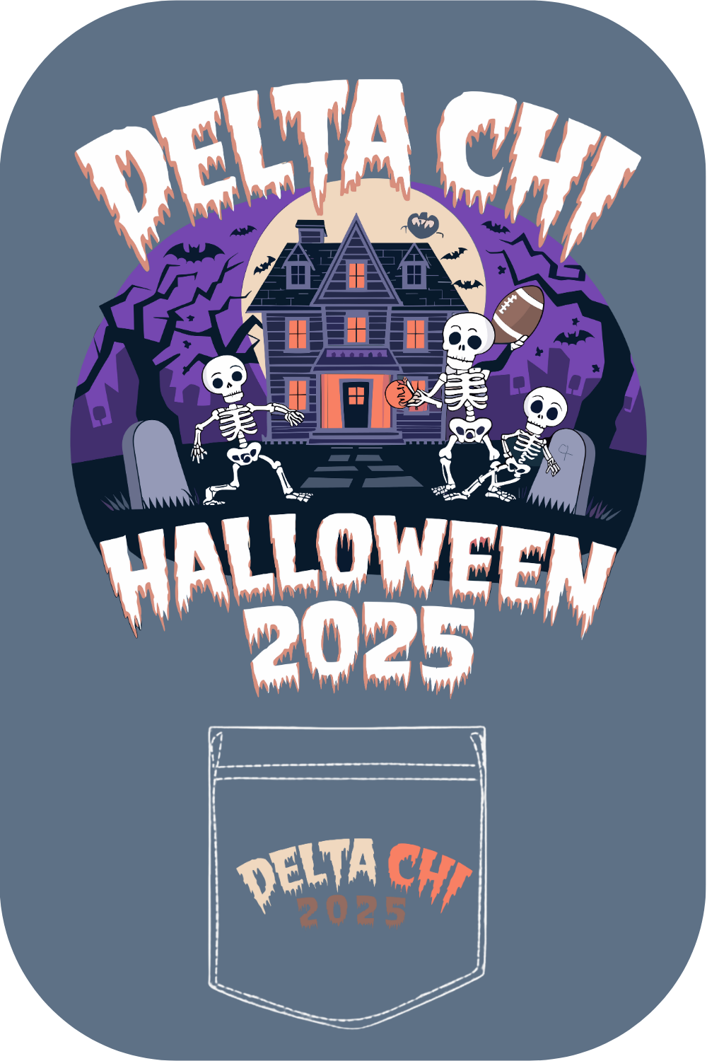 Custom Delta Chi Halloween