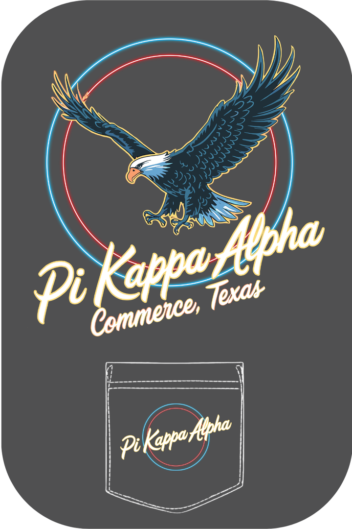 Custom Pi Kappa Alpha Eagle