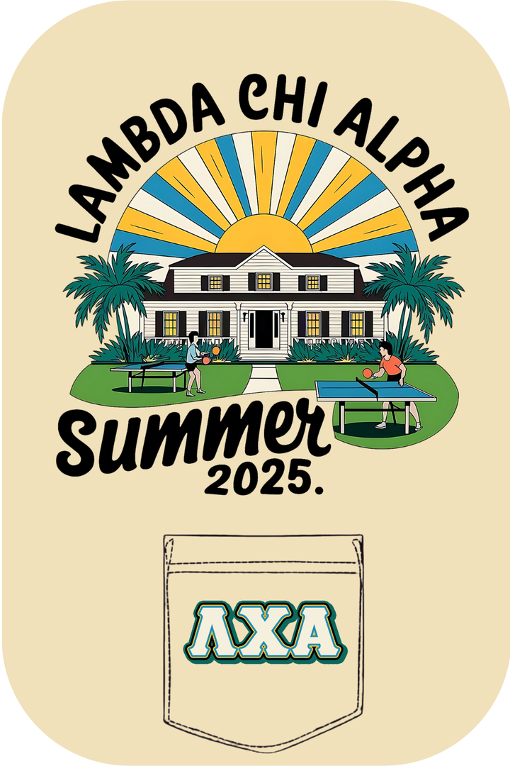 Custom Lambda Chi Alpha Summer