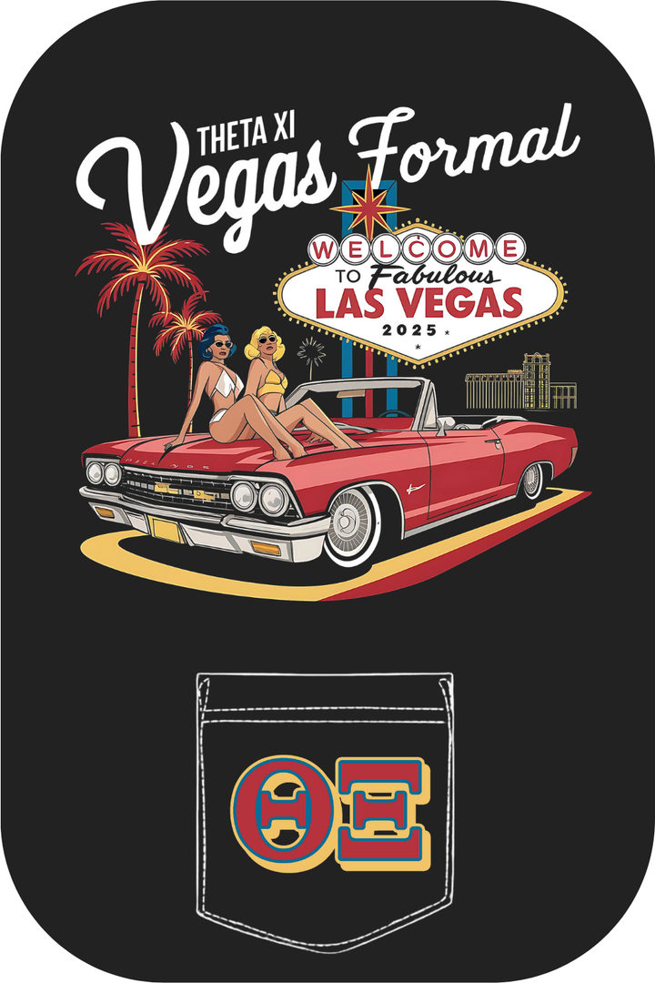 Custom Theta Xi Vegas Formal