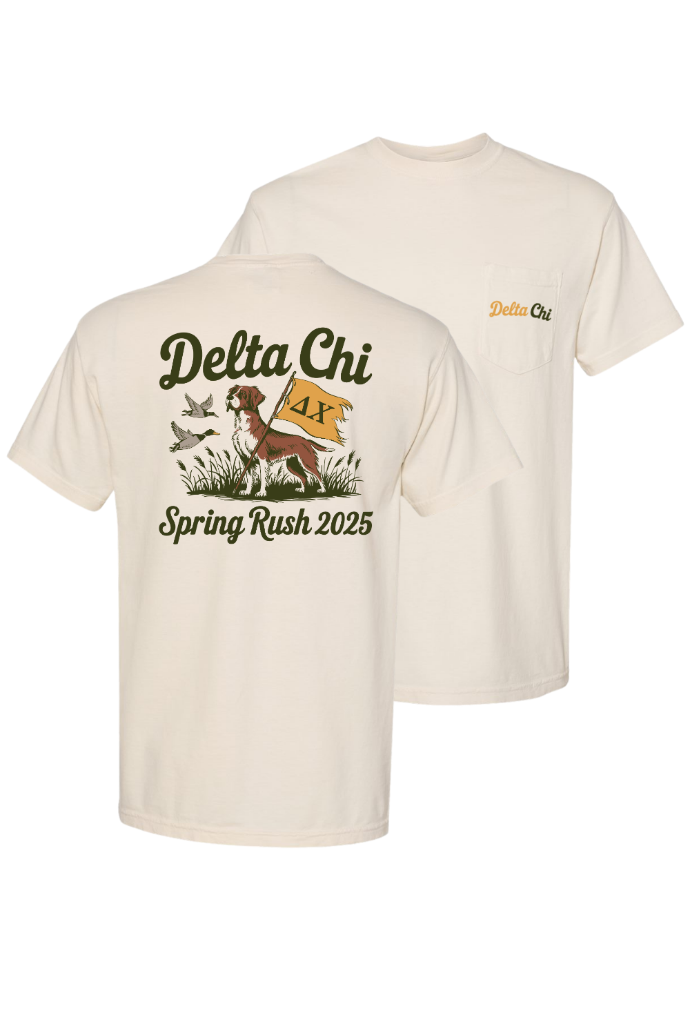 Custom Delta Chi Spring Rush