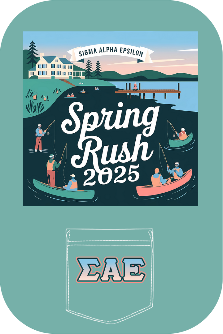 Custom Sigma Alpha Epsilon Spring Rush