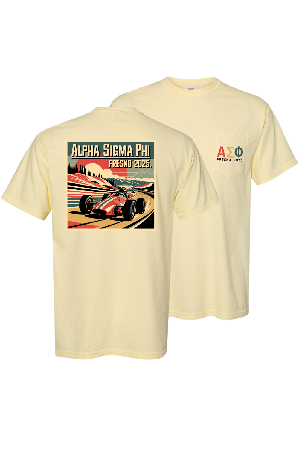 Custom Alpha Sigma Phi F1 Race Car