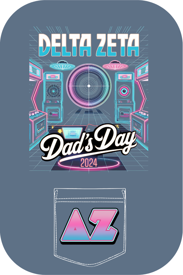 Custom Delta Zeta Dad's Day