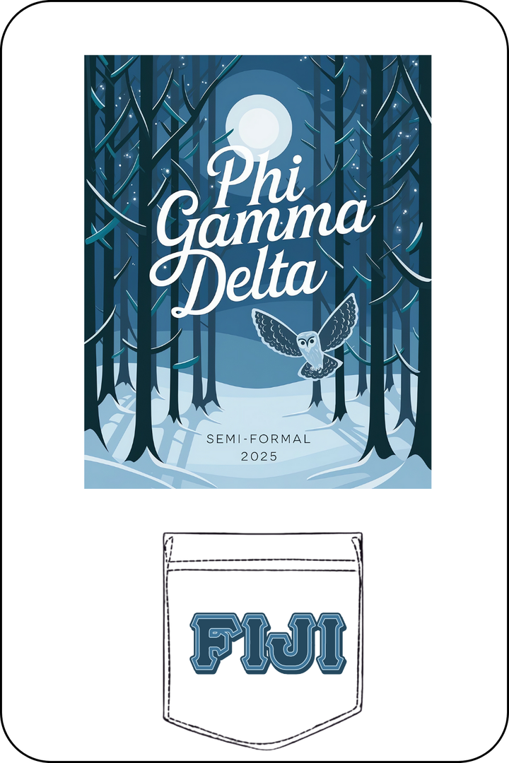 Custom Phi Gamma Delta Semi-Formal