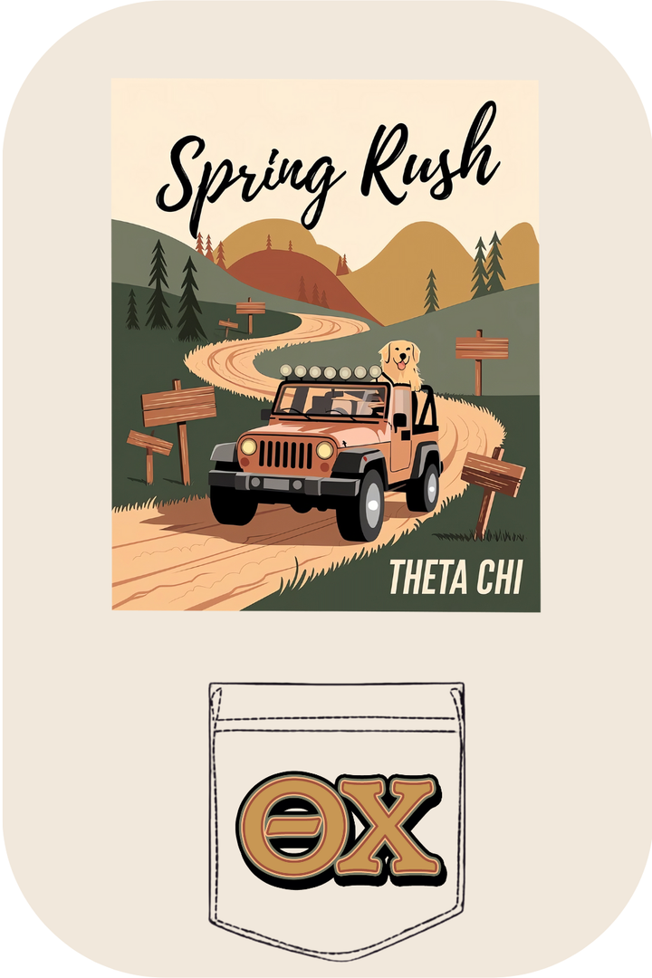 Custom Spring Rush Theta Chi