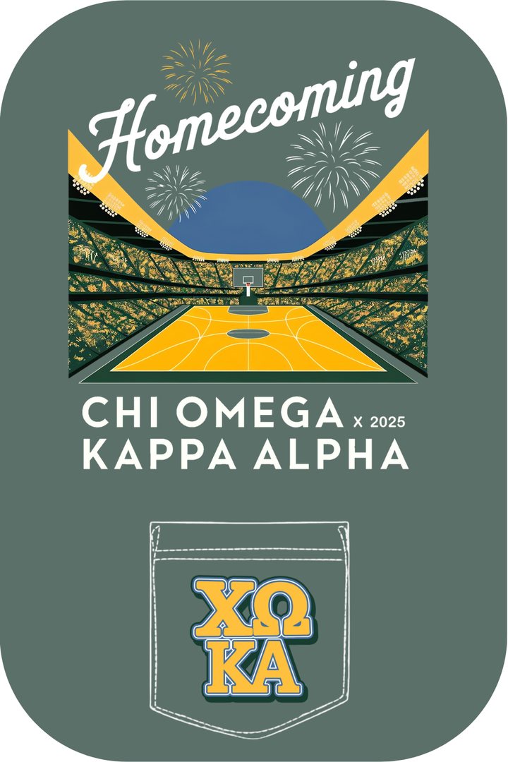 Custom Homecoming Chi Omega Kappa Alpha