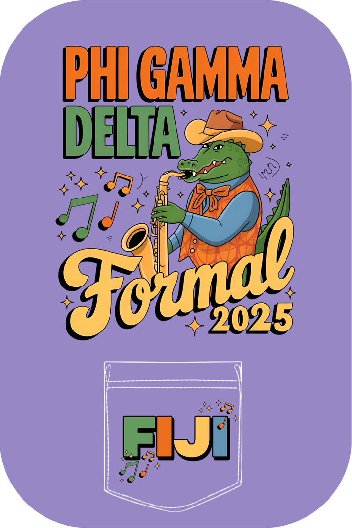 Custom Phi Gamma Delta Formal