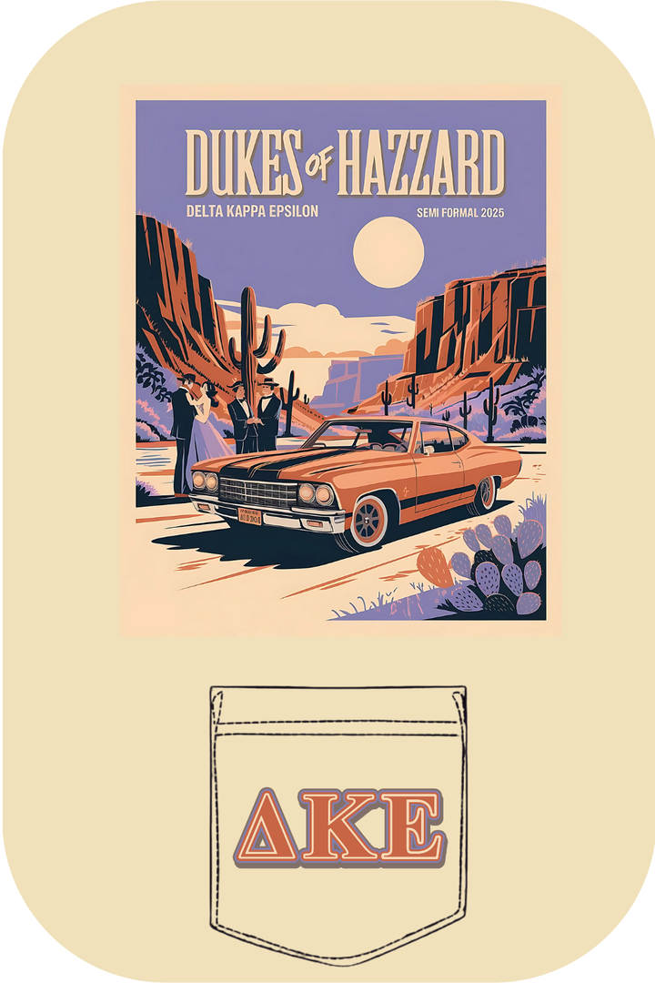 Custom Dukes Of Hazzard Delta Kappa Epsilon