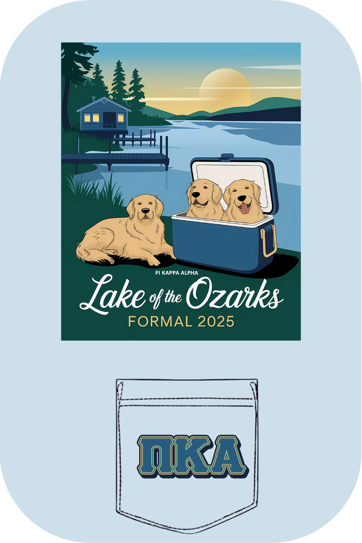 Custom Pi Kappa Alpha Lake Of The Ozarks
