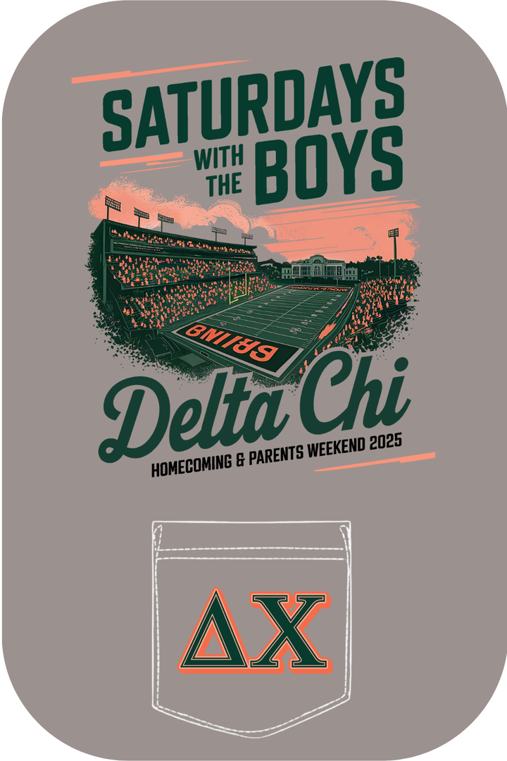 Custom Saturday With The Boys Delta Chi