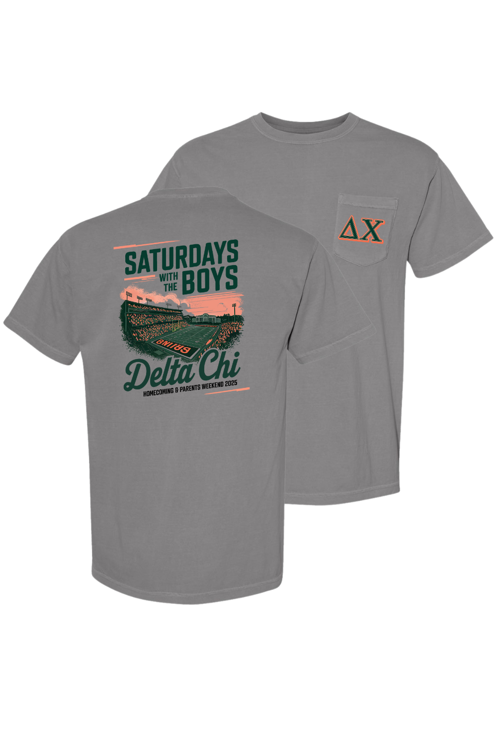 Custom Saturday With The Boys Delta Chi