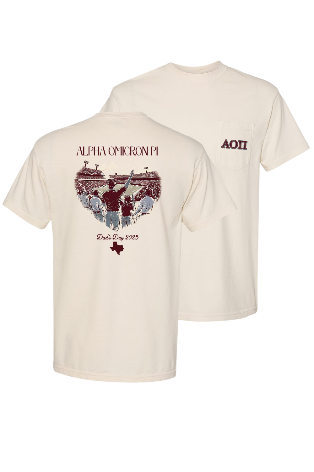 Custom Alpha Omicron Pi Dad's Day