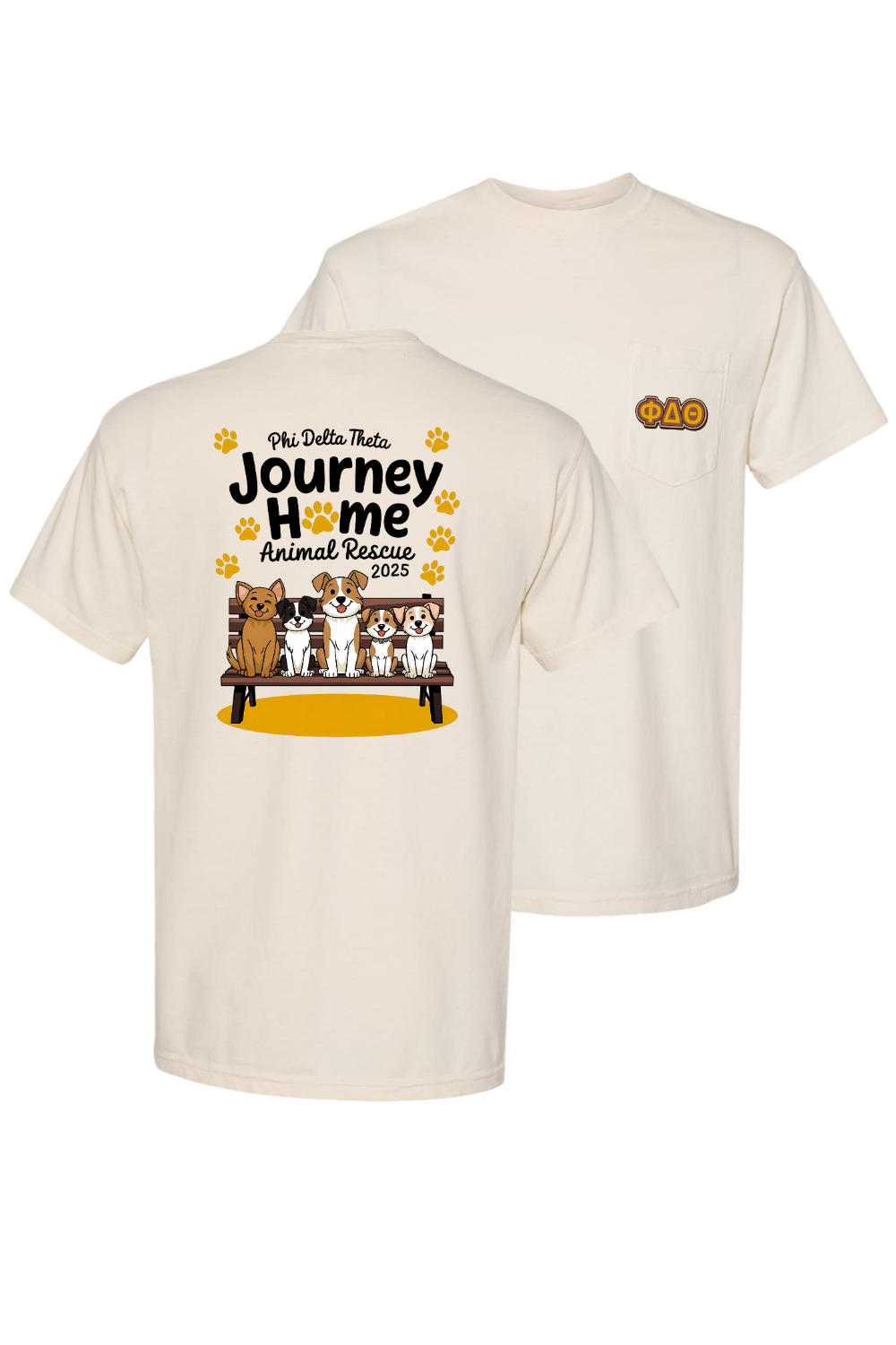 Custom Phi Delta Theta Journey Home Animal Rescue