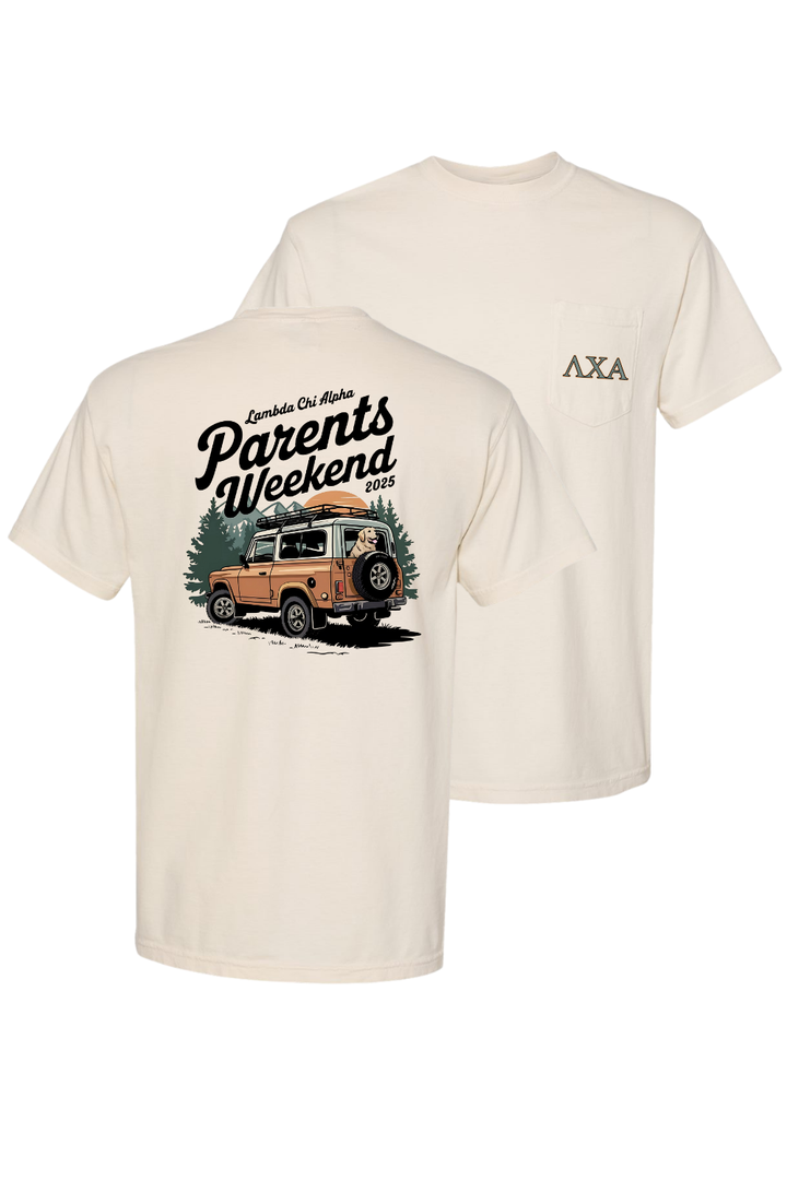 Custom Lambda Chi Alpha Parents Weekend