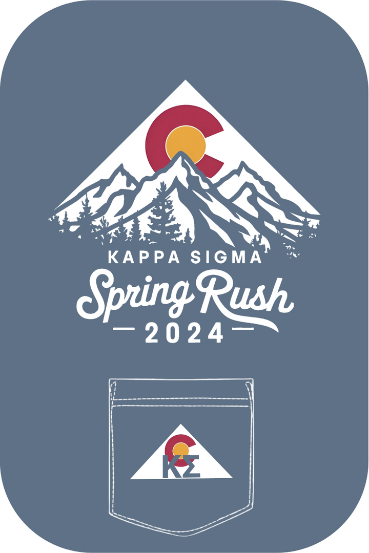 Custom Kappa Sigma Spring Rush Ice Mountain