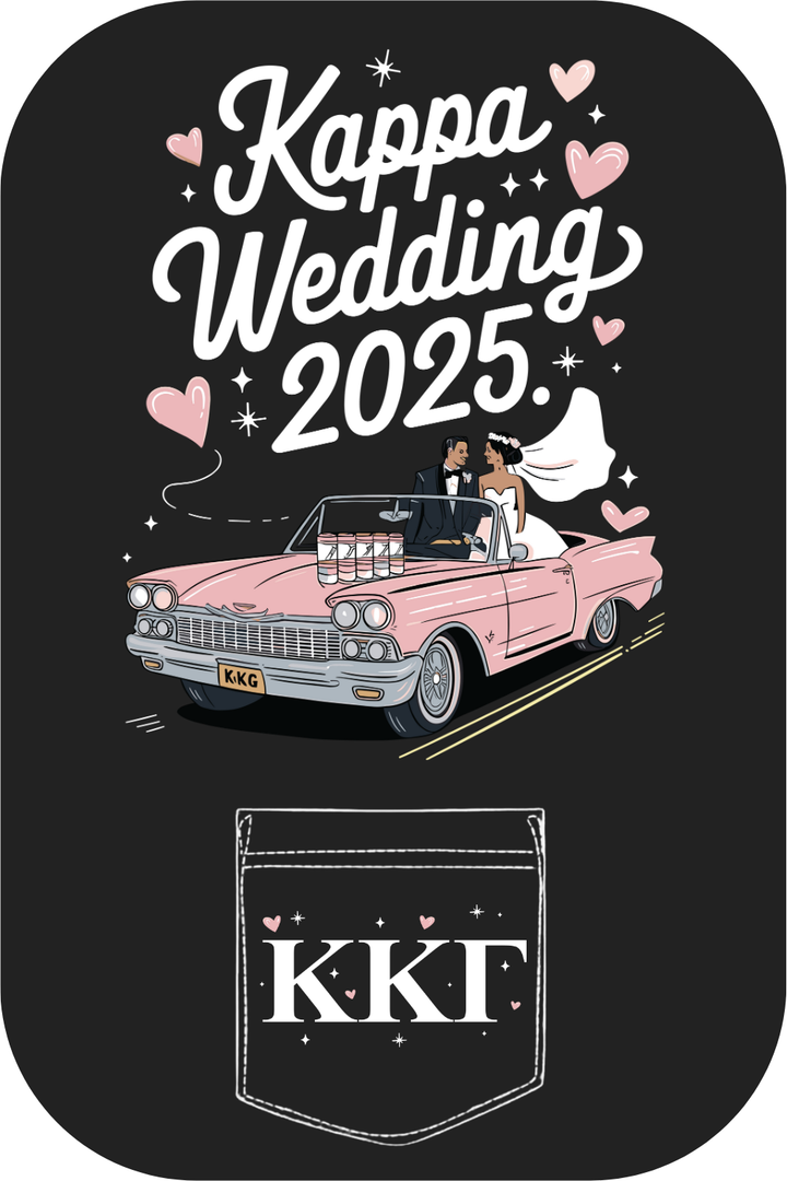 Custom Kappa Kappa Gamma Wedding