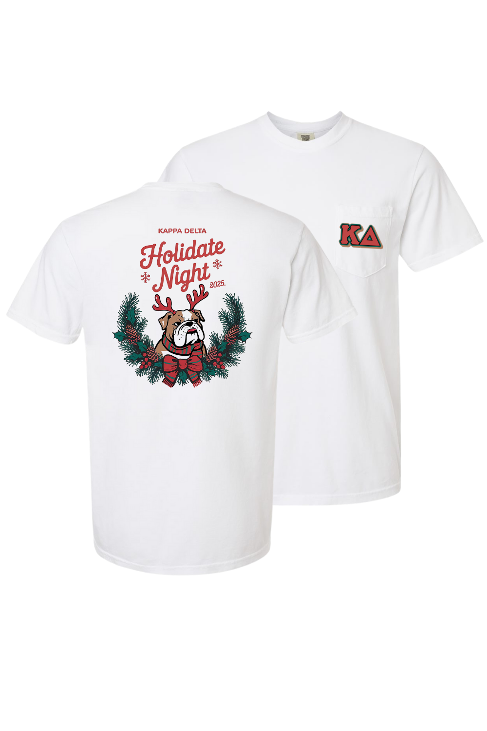 Custom Kappa Delta Holidate Night