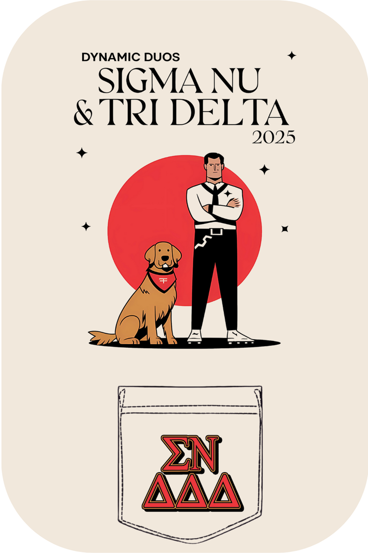 Custom Dynamic Duos Sigma Nu & Tri Delta