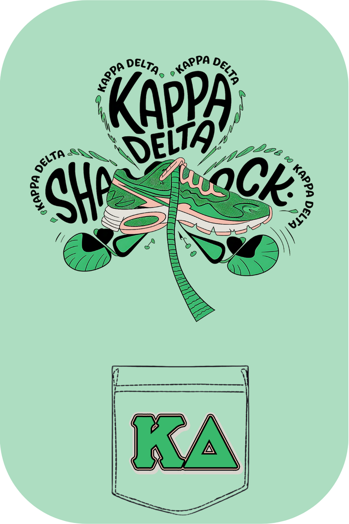 Custom Kappa Delta Clover Leaves