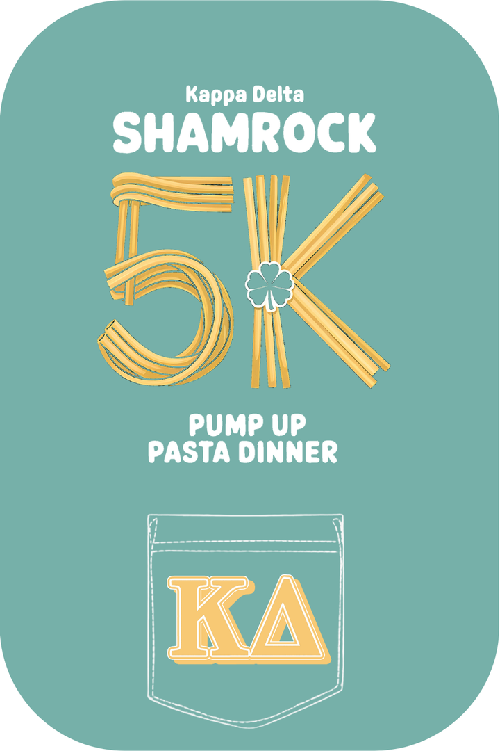 Custom Kappa Delta Shamrock 5K