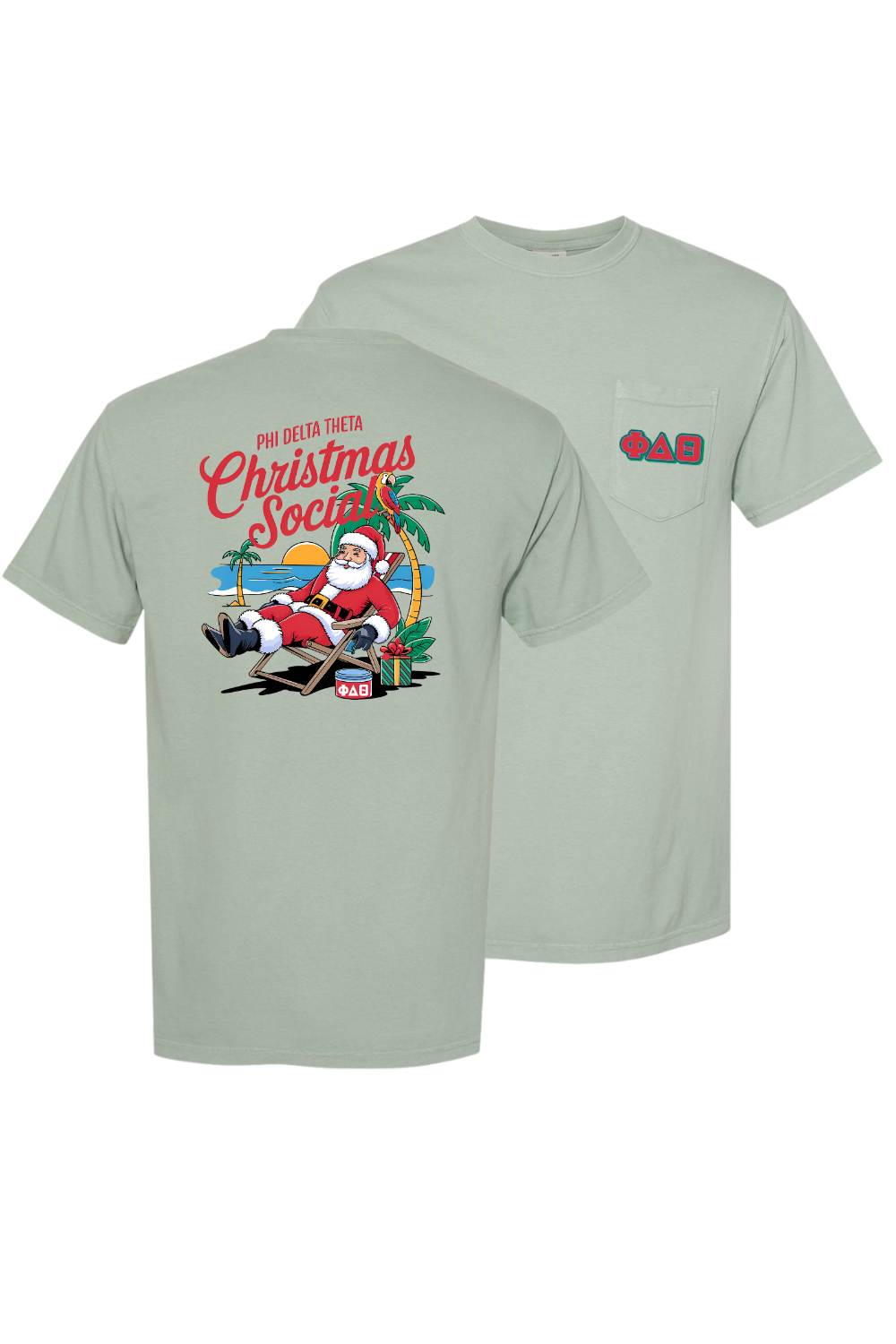 Custom Phi Delta Theta Christmas Social