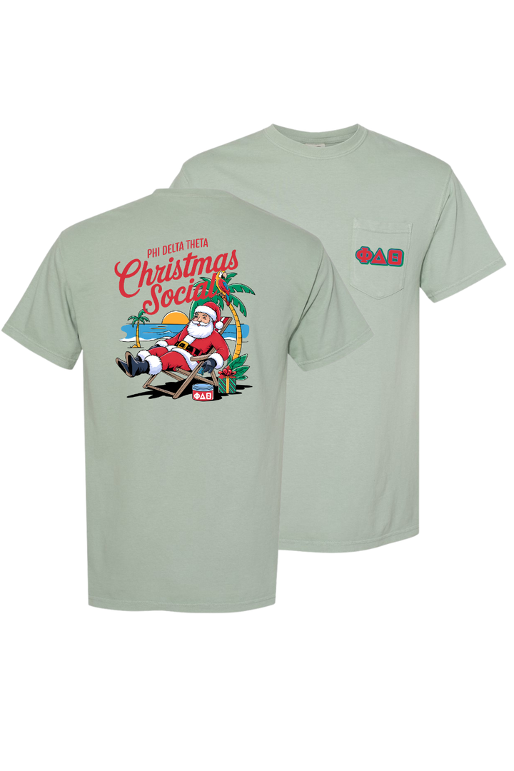 Custom Phi Delta Theta Christmas Social