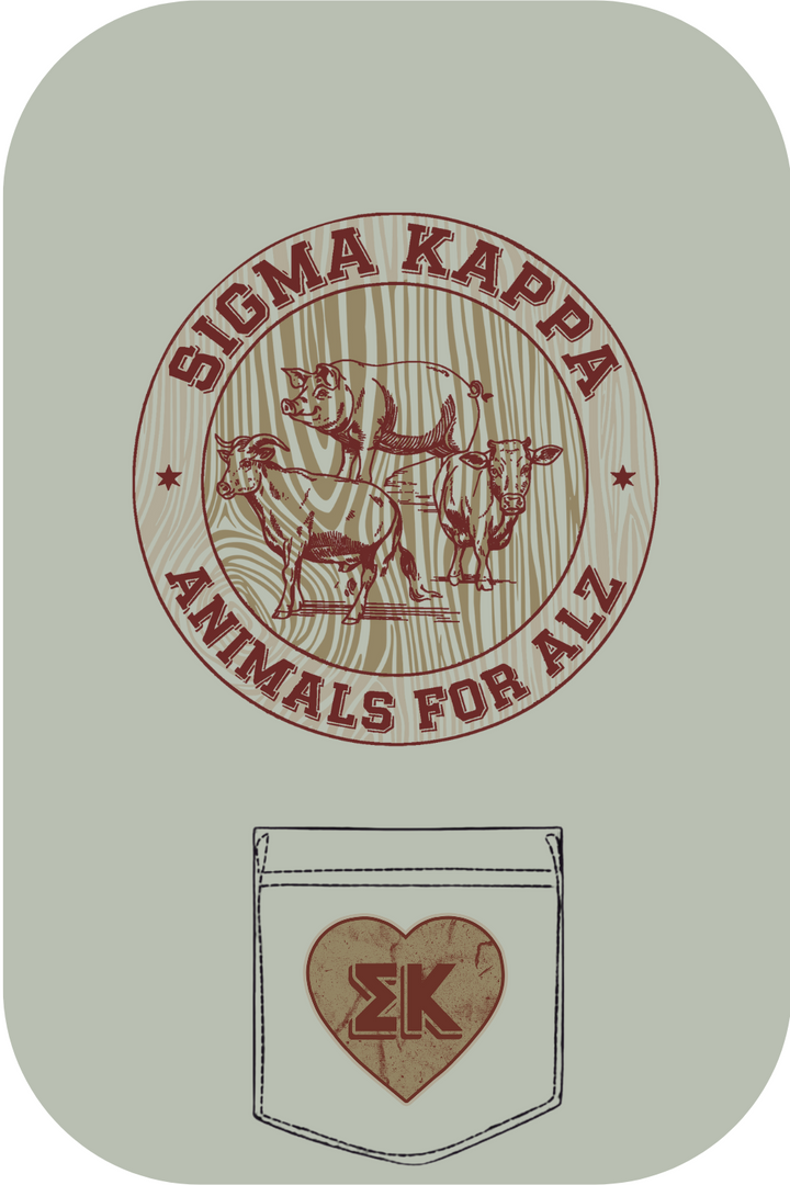 Custom Sigma Kappa Farm Animals