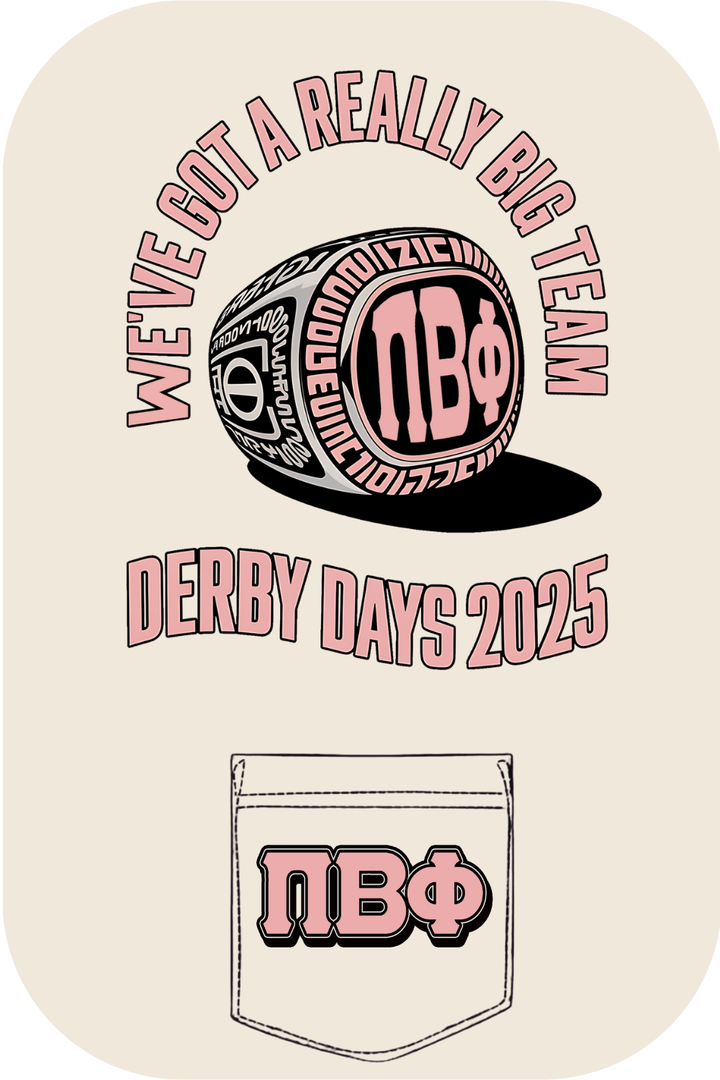 Custom Derby Days Pi Beta Phi