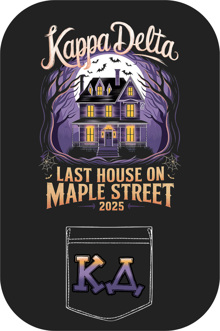 Custom Kappa Delta Last House On Maple Street