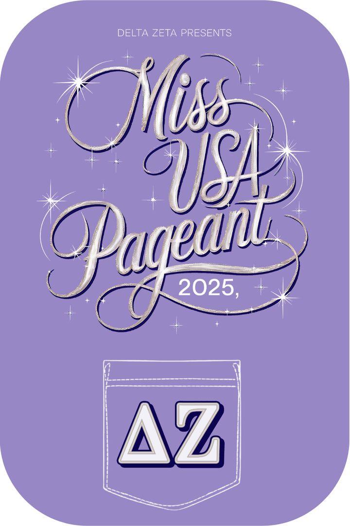Custom Miss USA Pageant Delta Zeta