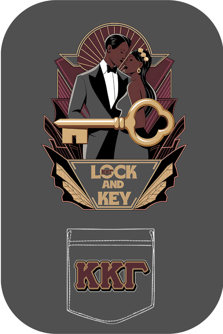 Custom Lock And Key Kappa Kappa Gamma