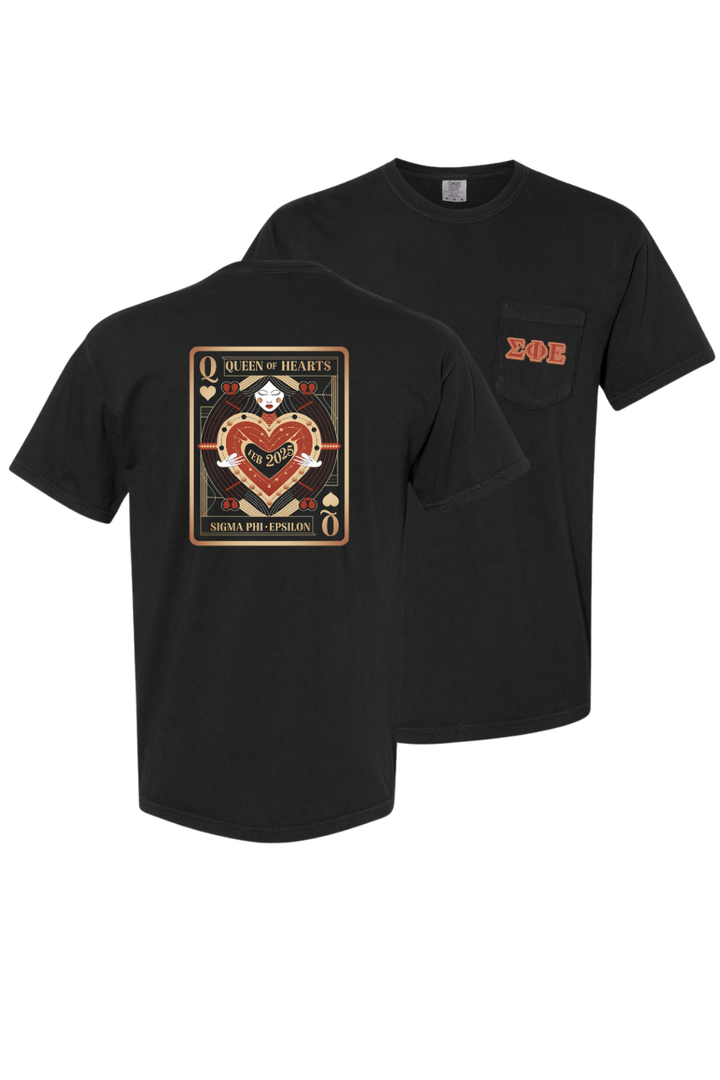Custom Queen Of Hearts Sigma Phi Epsilon