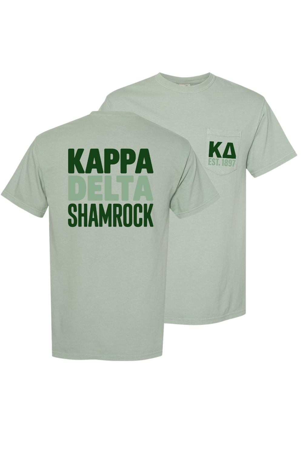 Custom Kappa Delta Shamrock