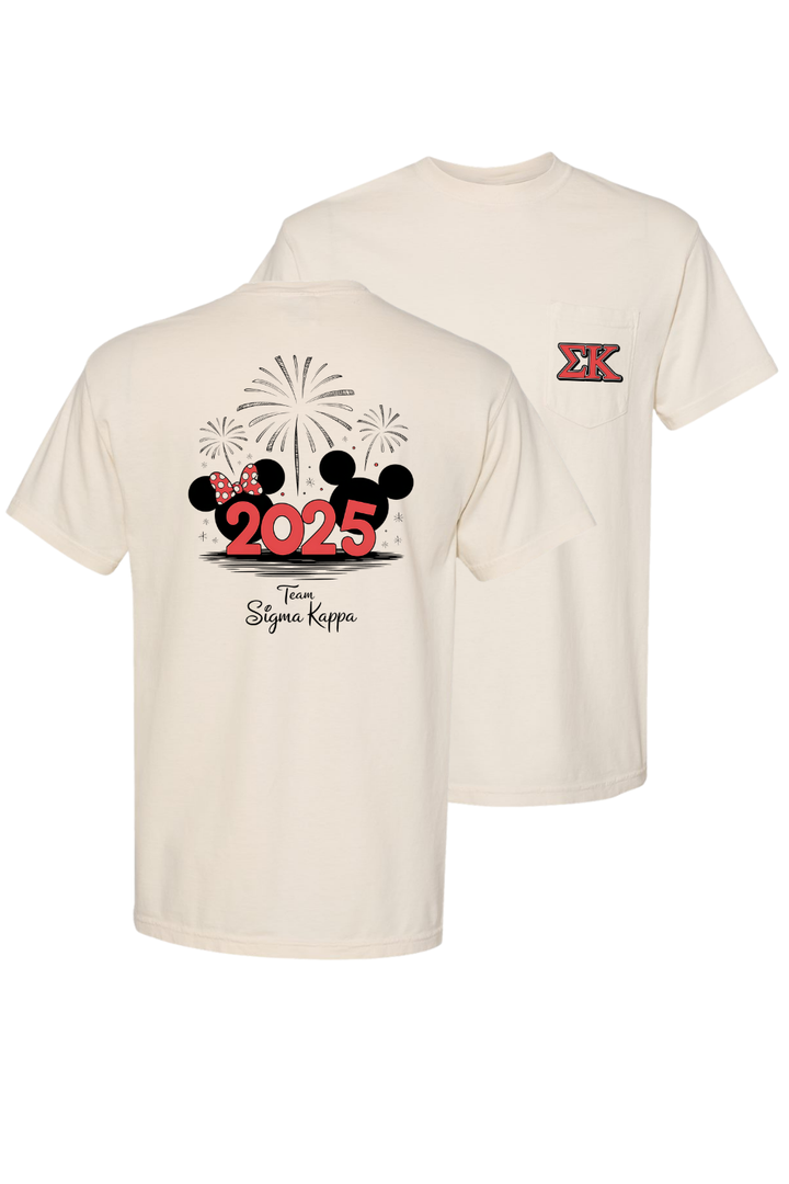 Custom Team Sigma Kappa Fireworks