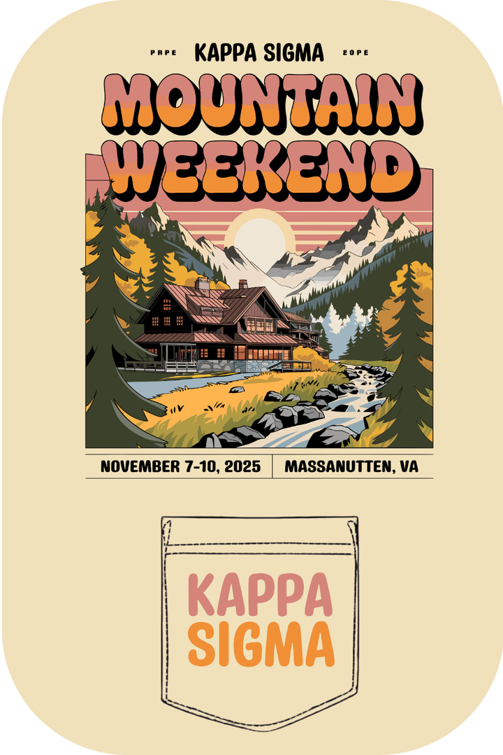 Custom Kappa Sigma Mountain Weekend