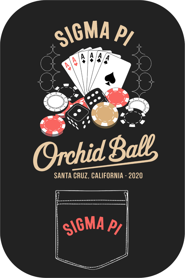 Custom Sigma Pi Orchid Ball