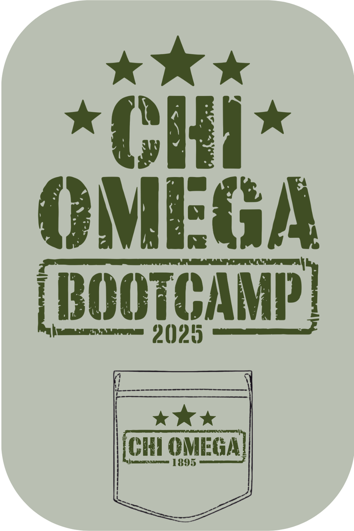 Custom Chi Omega Bootcamp