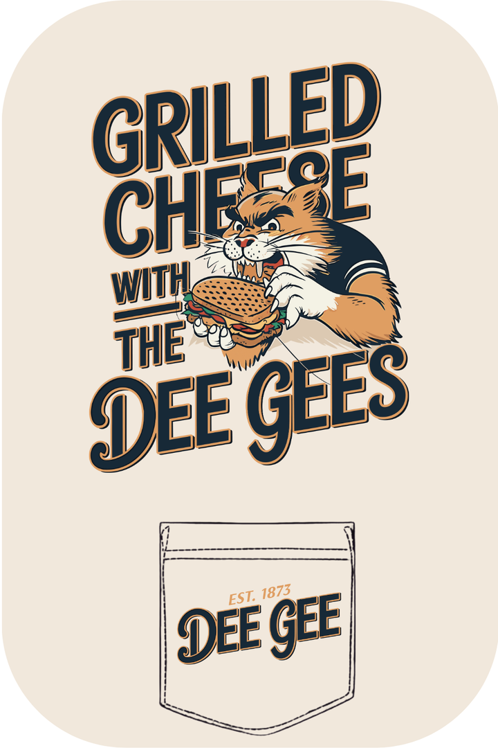 Custom Grilled Cheese With The Dee Gees