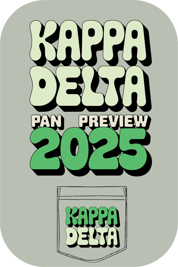 Custom Kappa Delta Pan Preview