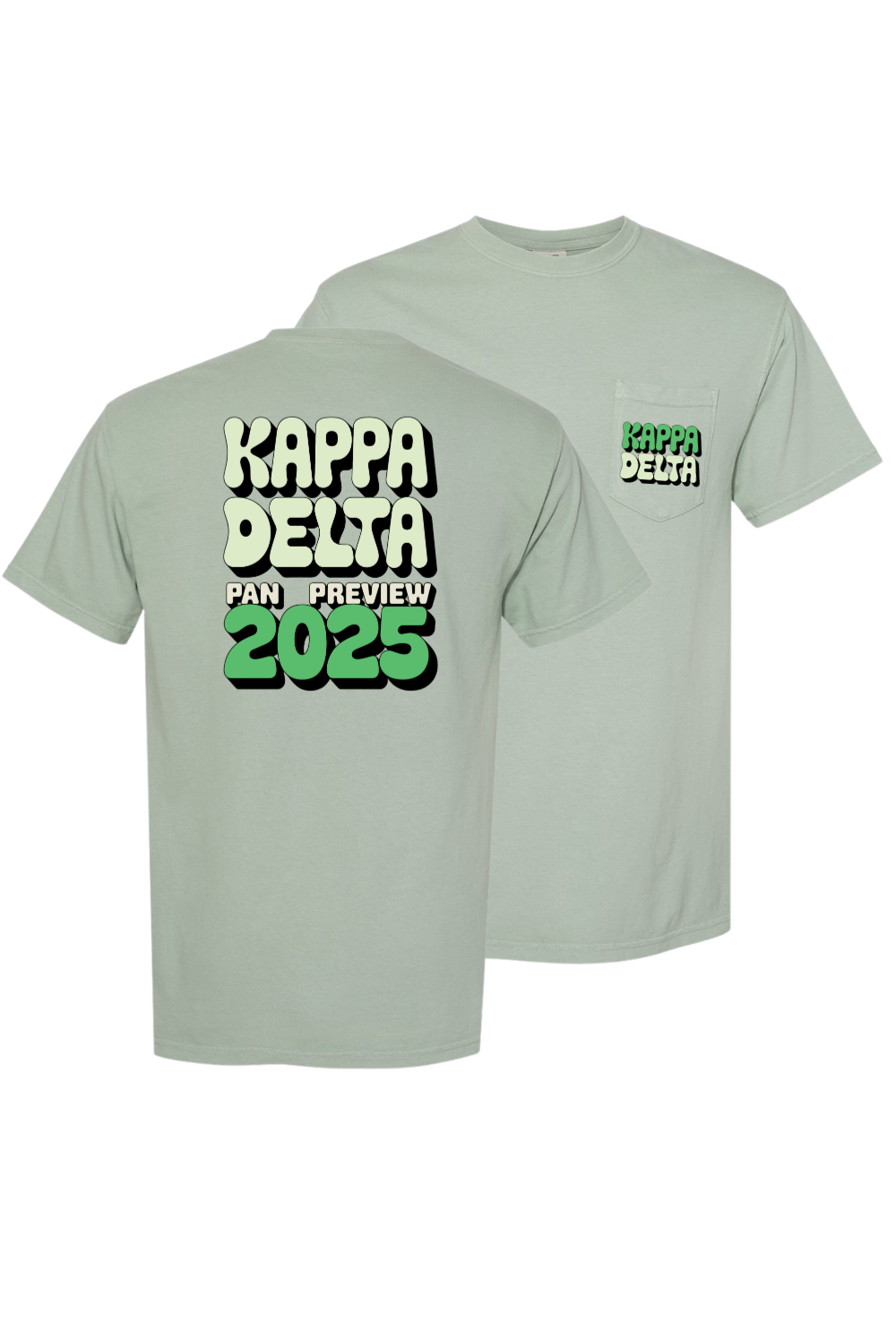 Custom Kappa Delta Pan Preview