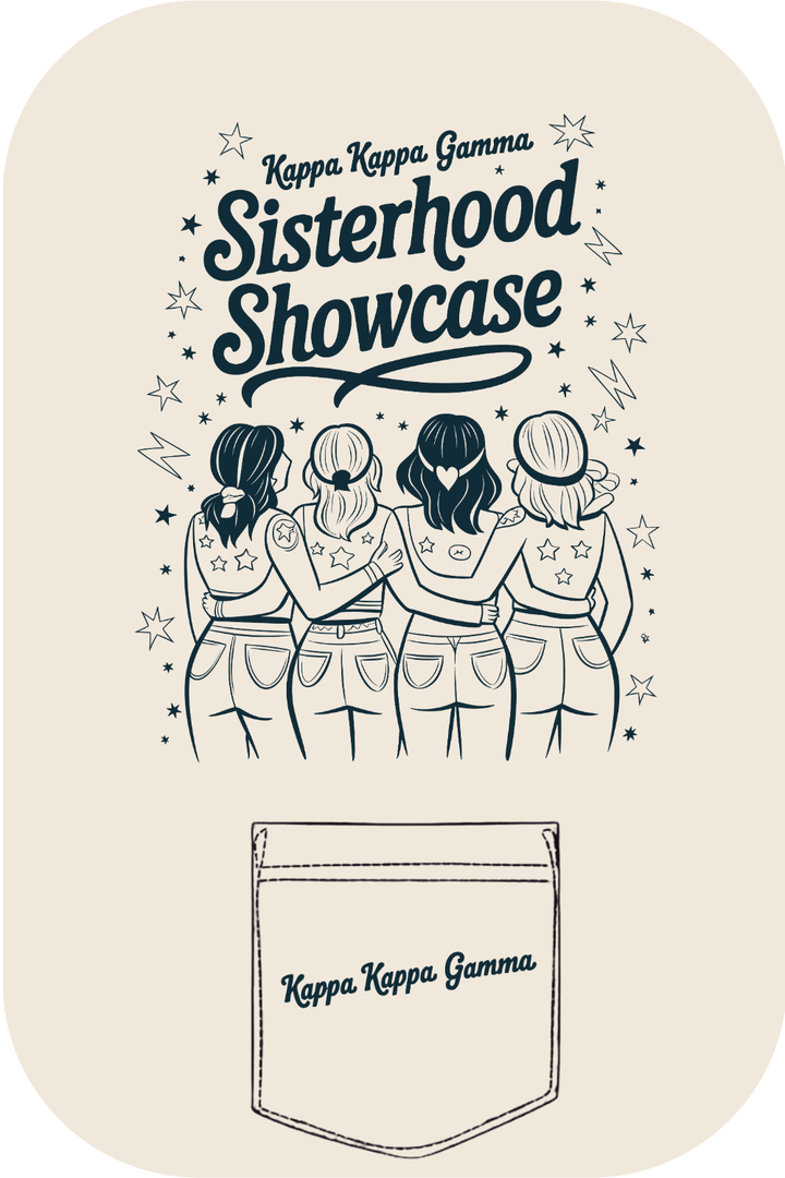 Custom Kappa Kappa Gamma Sisterhood Showcase