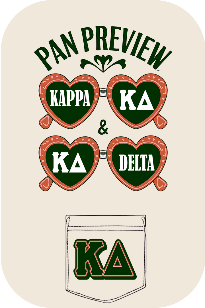 Custom Pan Preview Kappa Delta