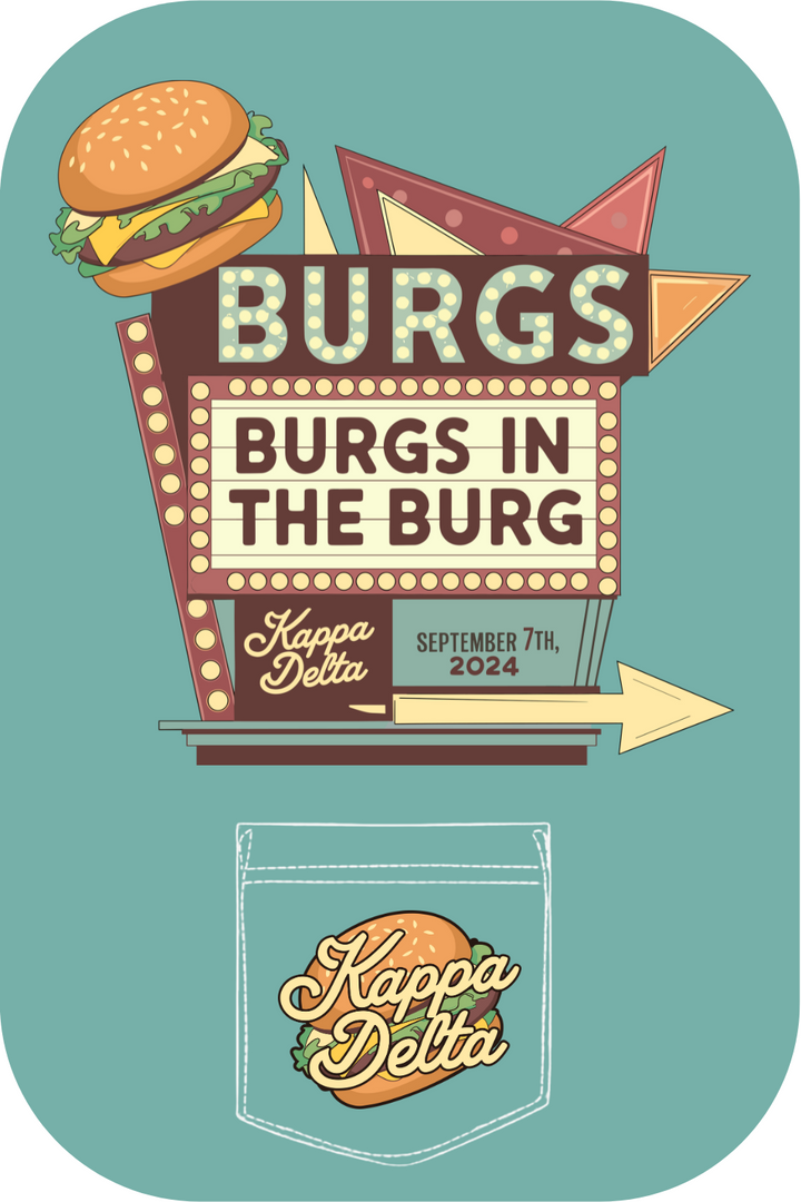 Custom Burgs In The Burg Kappa Delta