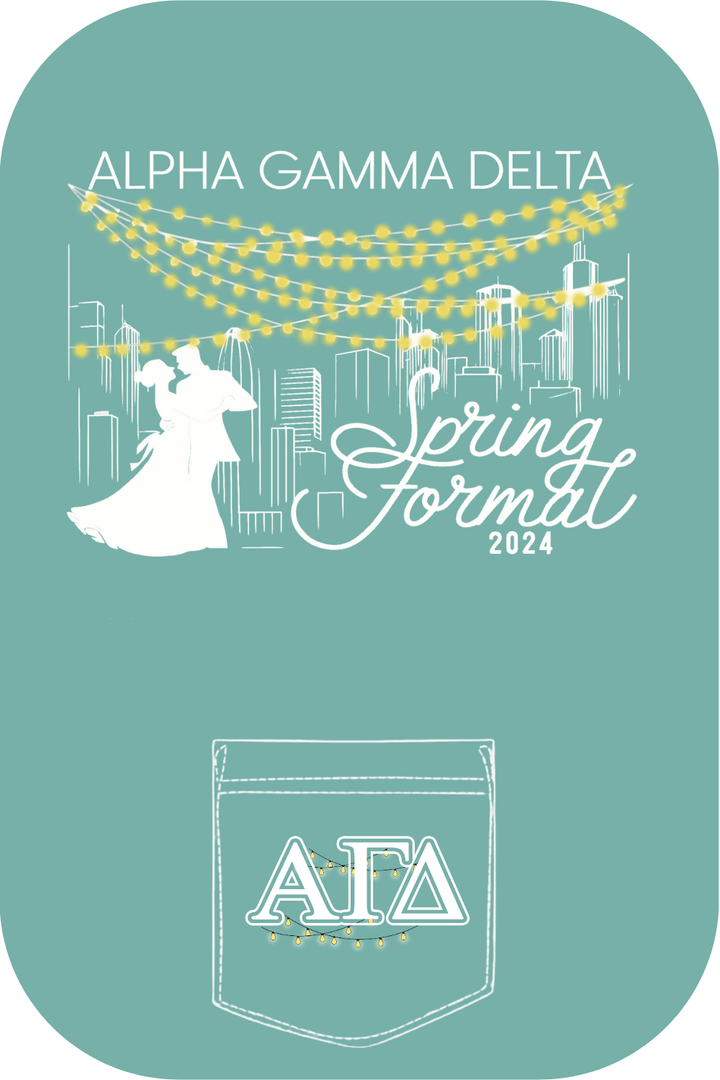 Custom Alpha Gamma Delta Spring Formal