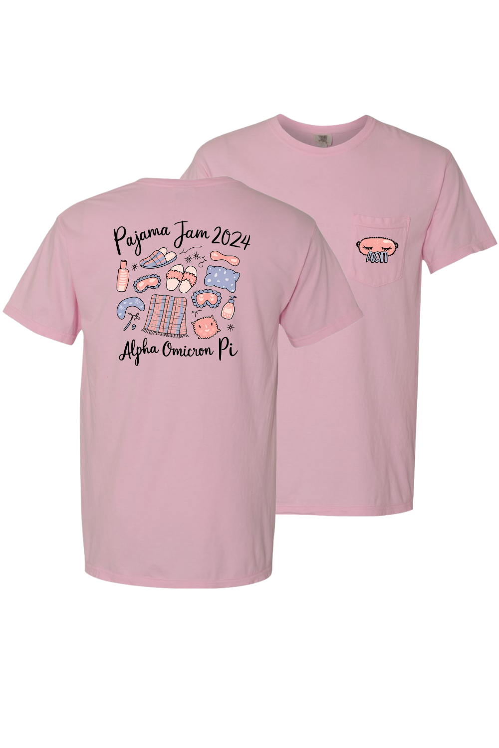 Custom Alpha Omicron Pi Pajama Jam