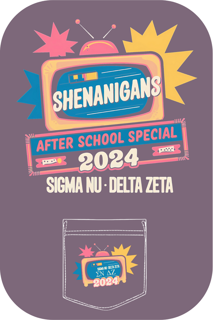 Custom Shenanigans Sigma Nu & Delta Zeta