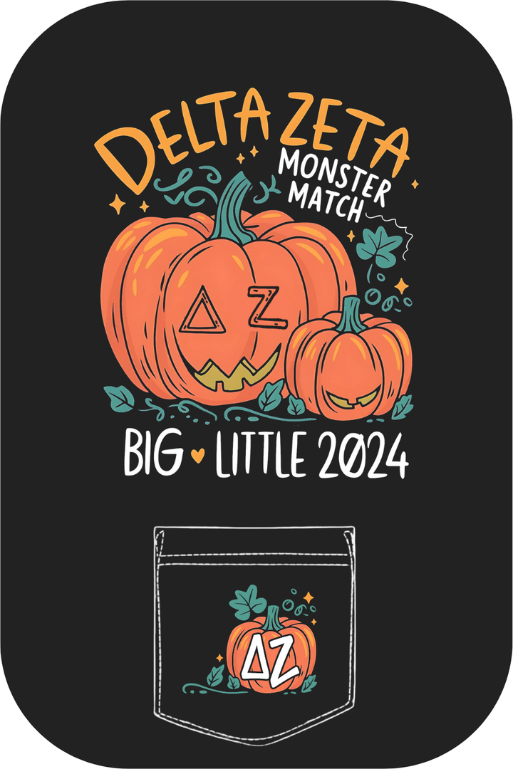 Custom Delta Zeta Monster Match Big Little