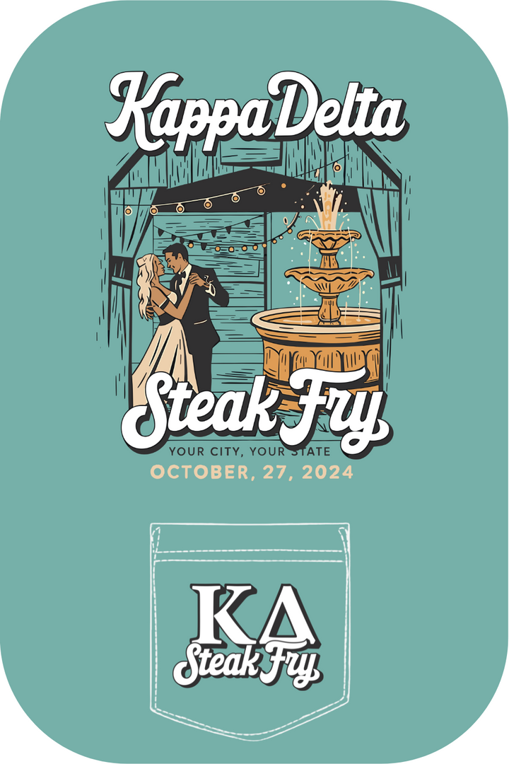 Custom Kappa Delta Steak Fry